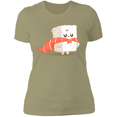 T-Shirts Light Olive / S Sushi Hero Women's Premium T-Shirt