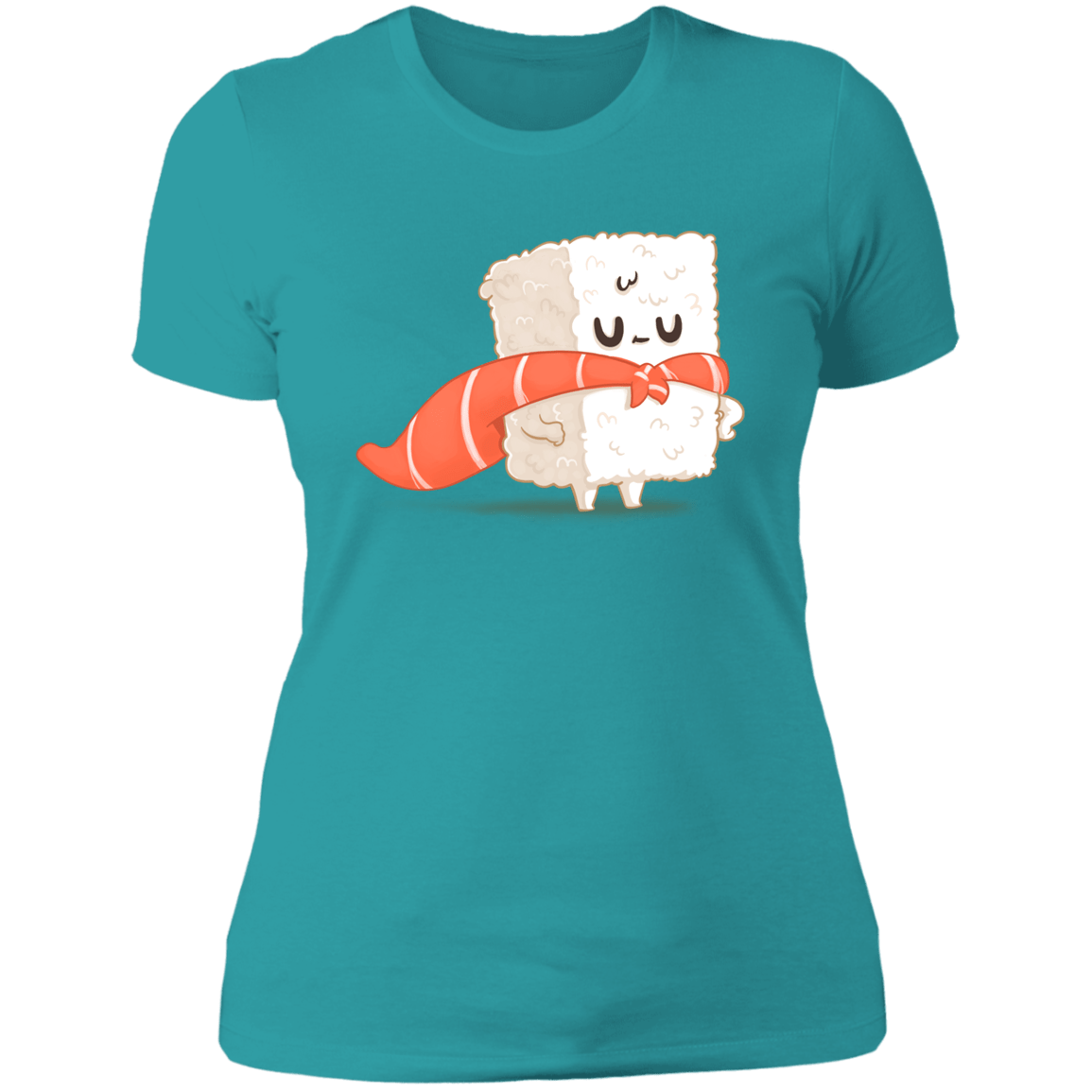T-Shirts Tahiti Blue / S Sushi Hero Women's Premium T-Shirt