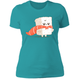 T-Shirts Tahiti Blue / S Sushi Hero Women's Premium T-Shirt