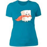 T-Shirts Turquoise / S Sushi Hero Women's Premium T-Shirt