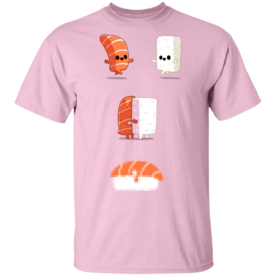 T-Shirts Light Pink / S Sushi Is Love T-Shirt