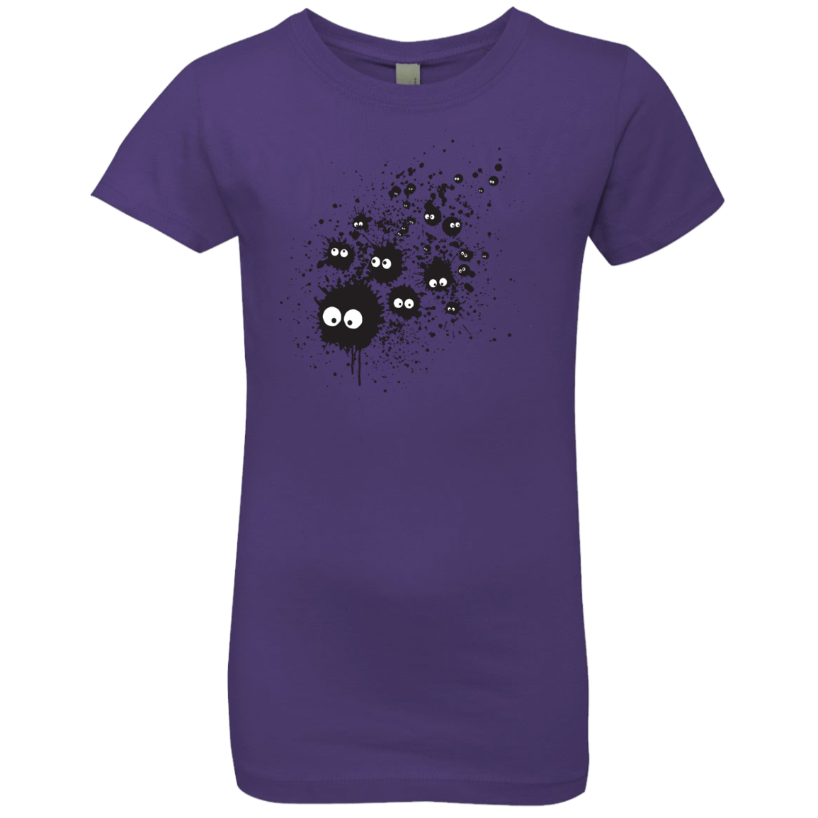 T-Shirts Purple Rush / YXS Susuwatari Ink Girls Premium T-Shirt