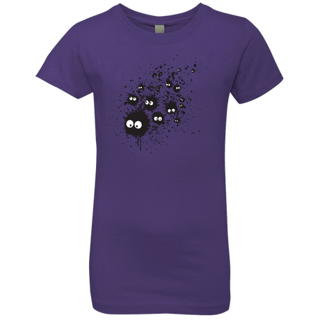 T-Shirts Purple Rush / YXS Susuwatari Ink Girls Premium T-Shirt