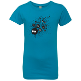T-Shirts Turquoise / YXS Susuwatari Ink Girls Premium T-Shirt