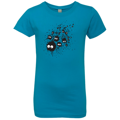 T-Shirts Turquoise / YXS Susuwatari Ink Girls Premium T-Shirt