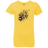 T-Shirts Vibrant Yellow / YXS Susuwatari Ink Girls Premium T-Shirt