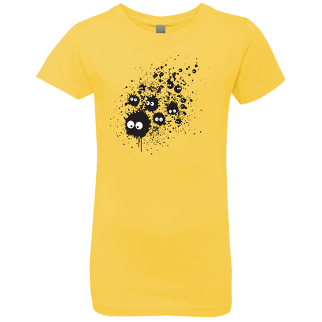 T-Shirts Vibrant Yellow / YXS Susuwatari Ink Girls Premium T-Shirt