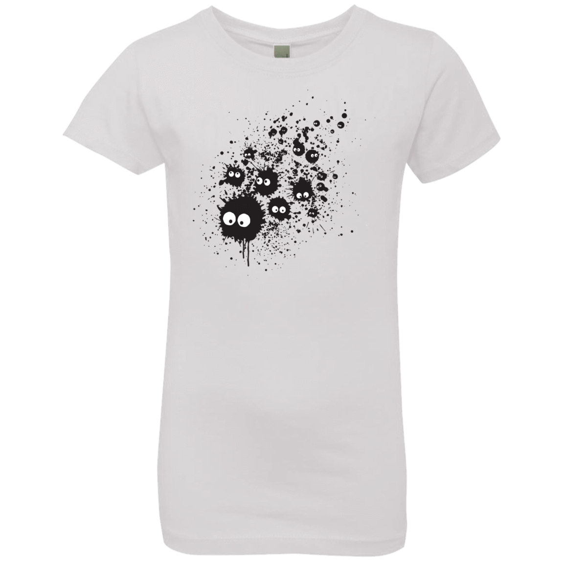 T-Shirts White / YXS Susuwatari Ink Girls Premium T-Shirt