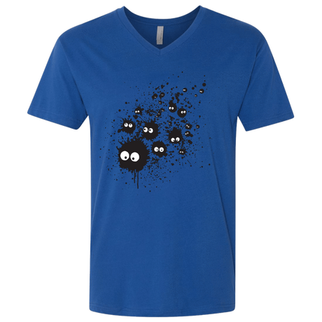 T-Shirts Royal / X-Small Susuwatari Ink Men's Premium V-Neck