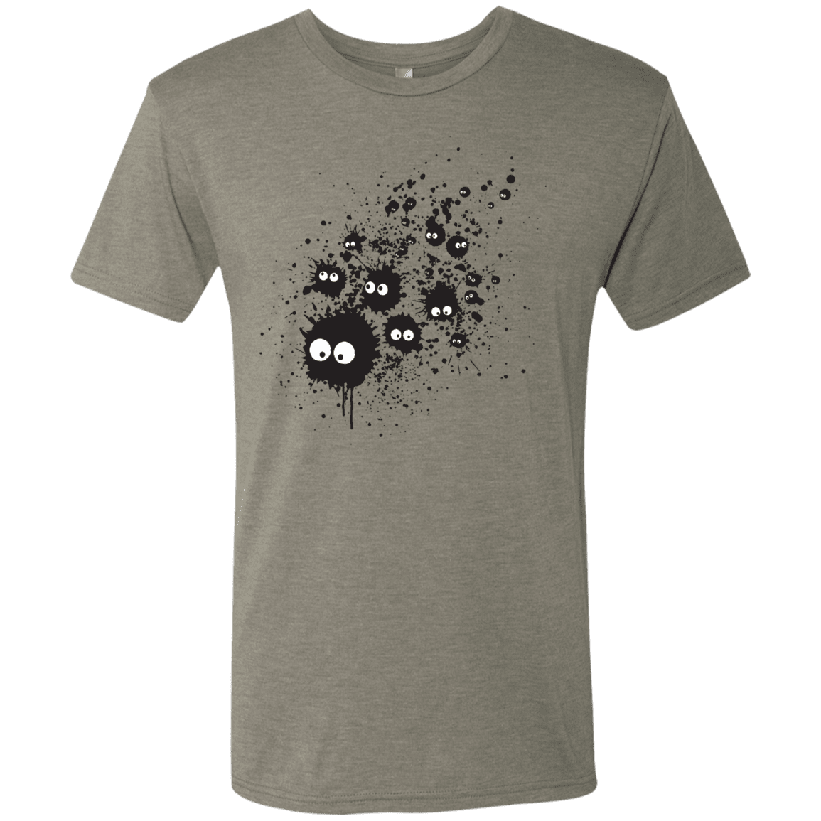 T-Shirts Venetian Grey / S Susuwatari Ink Men's Triblend T-Shirt