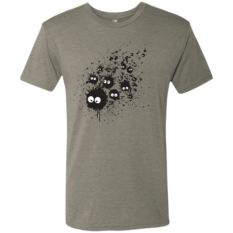 T-Shirts Venetian Grey / S Susuwatari Ink Men's Triblend T-Shirt