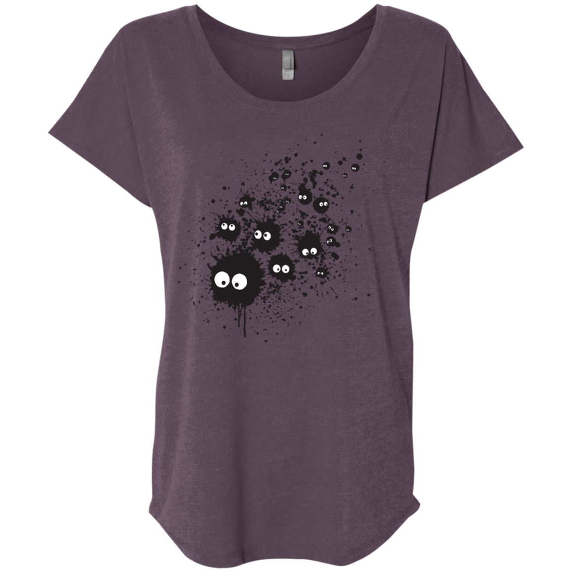 Susuwatari Ink Triblend Dolman Sleeve