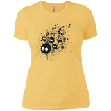 T-Shirts Banana Cream/ / X-Small Susuwatari Ink Women's Premium T-Shirt