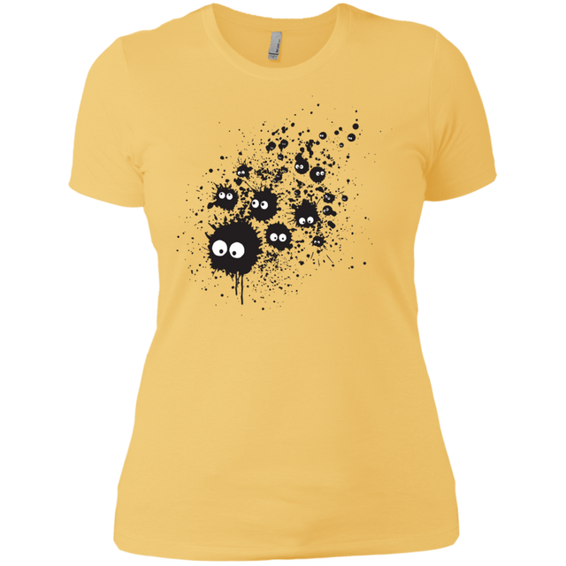 T-Shirts Banana Cream/ / X-Small Susuwatari Ink Women's Premium T-Shirt