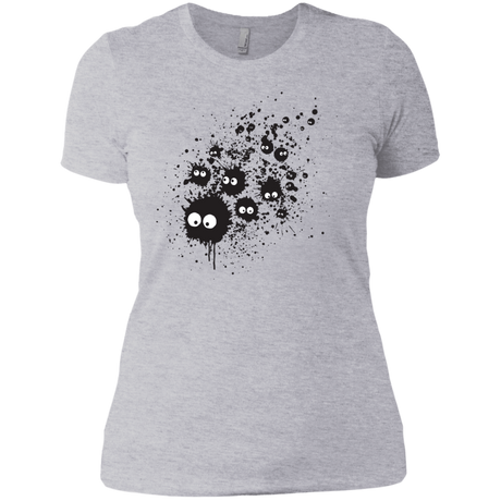 T-Shirts Heather Grey / X-Small Susuwatari Ink Women's Premium T-Shirt