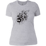 T-Shirts Heather Grey / X-Small Susuwatari Ink Women's Premium T-Shirt