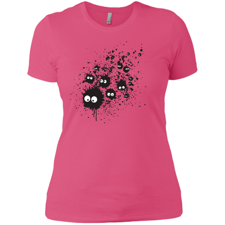 T-Shirts Hot Pink / X-Small Susuwatari Ink Women's Premium T-Shirt