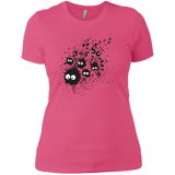 T-Shirts Hot Pink / X-Small Susuwatari Ink Women's Premium T-Shirt