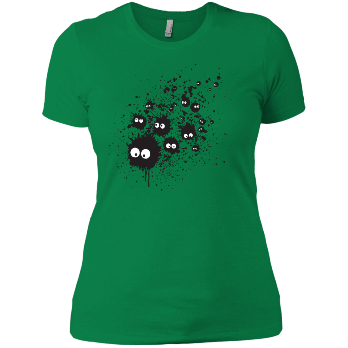 T-Shirts Kelly Green / X-Small Susuwatari Ink Women's Premium T-Shirt