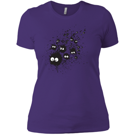 T-Shirts Purple Rush/ / X-Small Susuwatari Ink Women's Premium T-Shirt