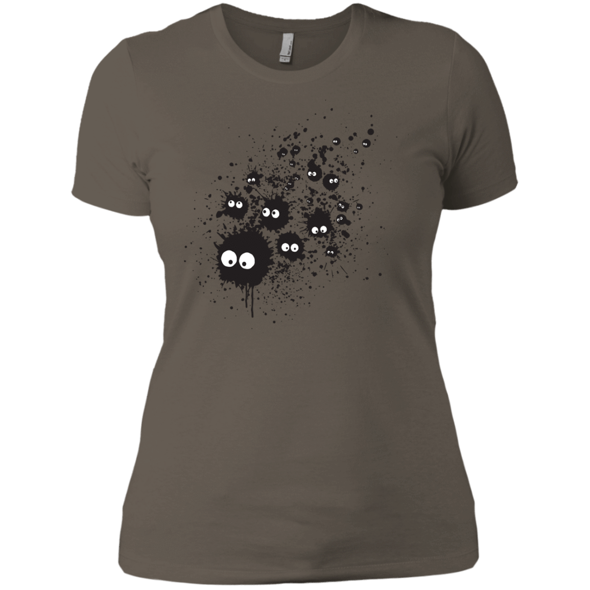 T-Shirts Warm Grey / X-Small Susuwatari Ink Women's Premium T-Shirt