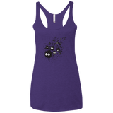Susuwatari Ink Women's Triblend Racerback Tank