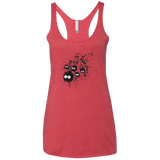 Susuwatari Ink Women's Triblend Racerback Tank