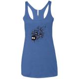 Susuwatari Ink Women's Triblend Racerback Tank