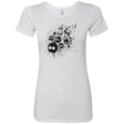 T-Shirts Heather White / S Susuwatari Ink Women's Triblend T-Shirt