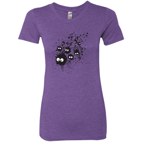 T-Shirts Purple Rush / S Susuwatari Ink Women's Triblend T-Shirt