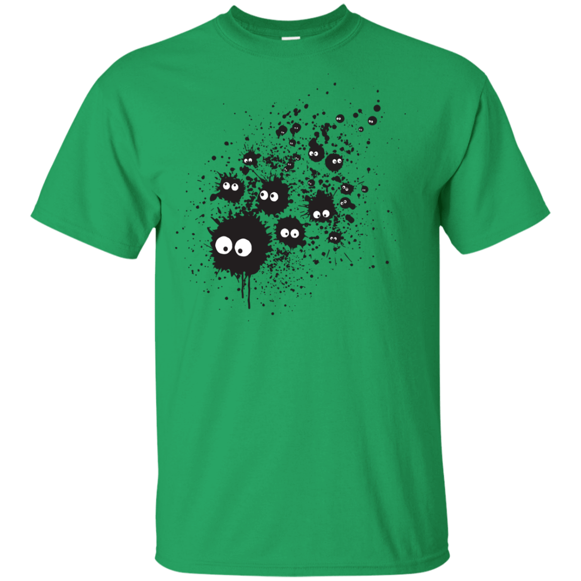 T-Shirts Irish Green / YXS Susuwatari Ink Youth T-Shirt