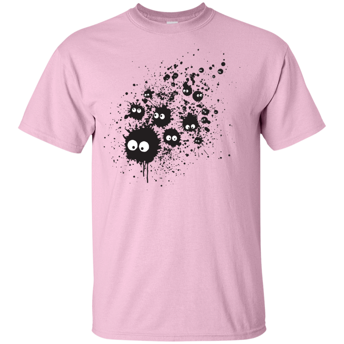 T-Shirts Light Pink / YXS Susuwatari Ink Youth T-Shirt