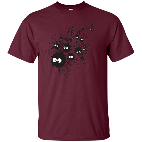 T-Shirts Maroon / YXS Susuwatari Ink Youth T-Shirt