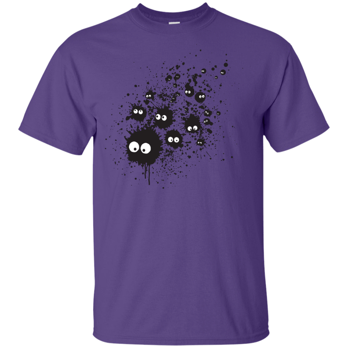 T-Shirts Purple / YXS Susuwatari Ink Youth T-Shirt