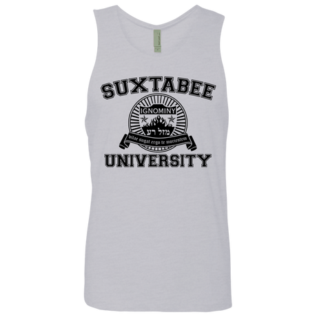 T-Shirts Heather Grey / S SUX2BU Men's Premium Tank Top