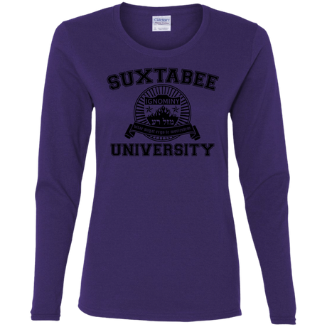 T-Shirts Purple / S SUX2BU Women's Long Sleeve T-Shirt