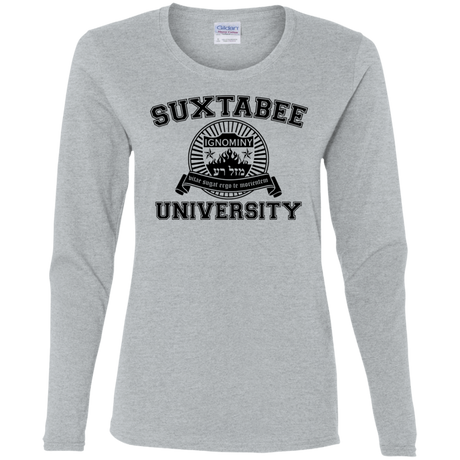 T-Shirts Sport Grey / S SUX2BU Women's Long Sleeve T-Shirt