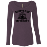 T-Shirts Vintage Purple / S SUX2BU Women's Triblend Long Sleeve Shirt
