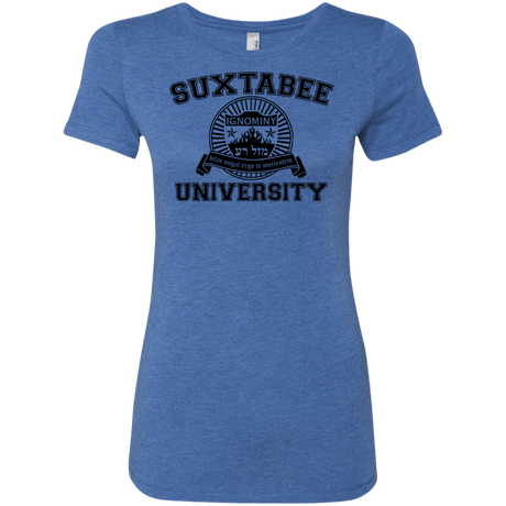 T-Shirts Vintage Royal / S SUX2BU Women's Triblend T-Shirt
