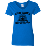 T-Shirts Royal / S SUX2BU Women's V-Neck T-Shirt