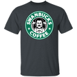 T-Shirts Dark Heather / S Swanbucks Coffee T-Shirt