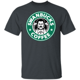 T-Shirts Dark Heather / S Swanbucks Coffee T-Shirt