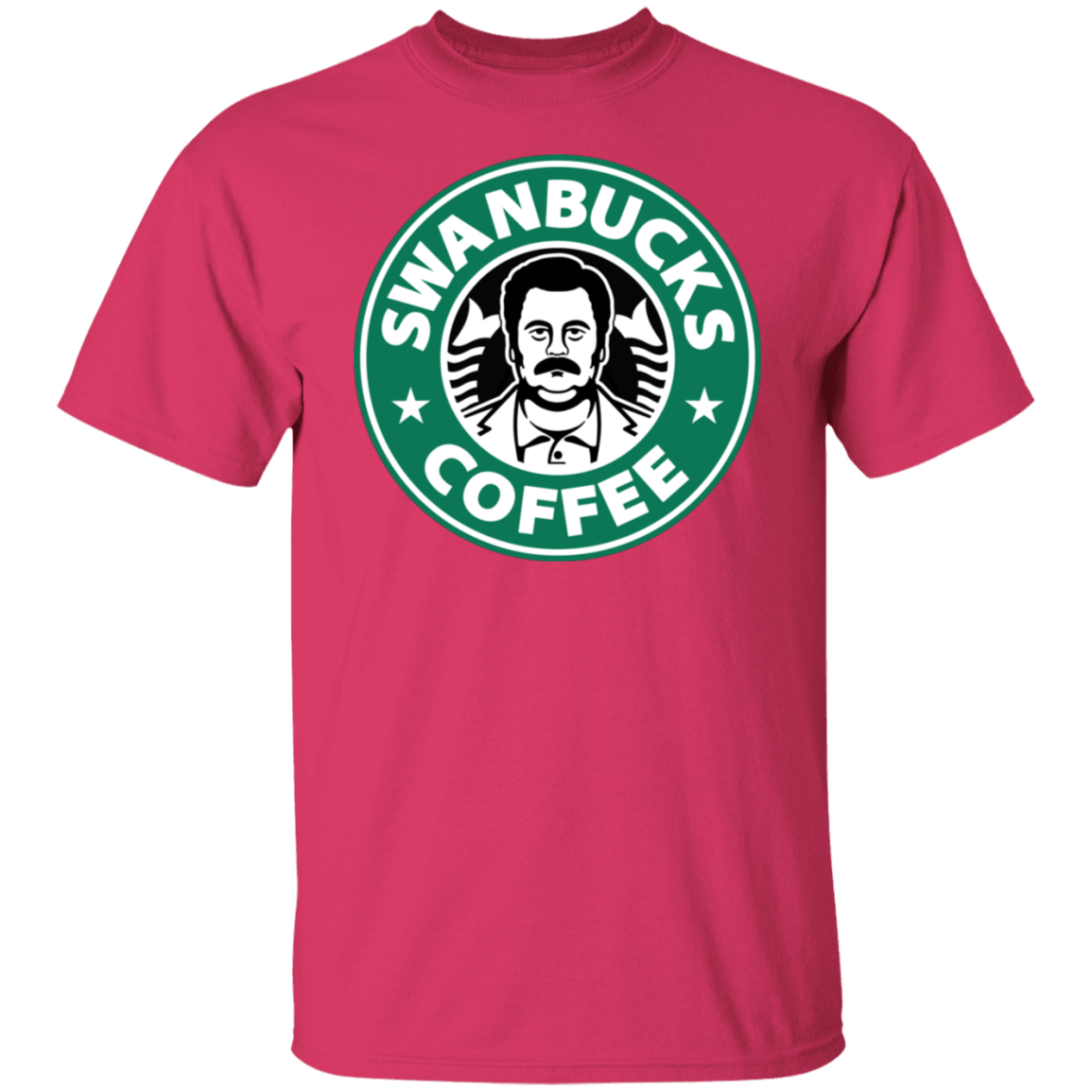 T-Shirts Heliconia / S Swanbucks Coffee T-Shirt