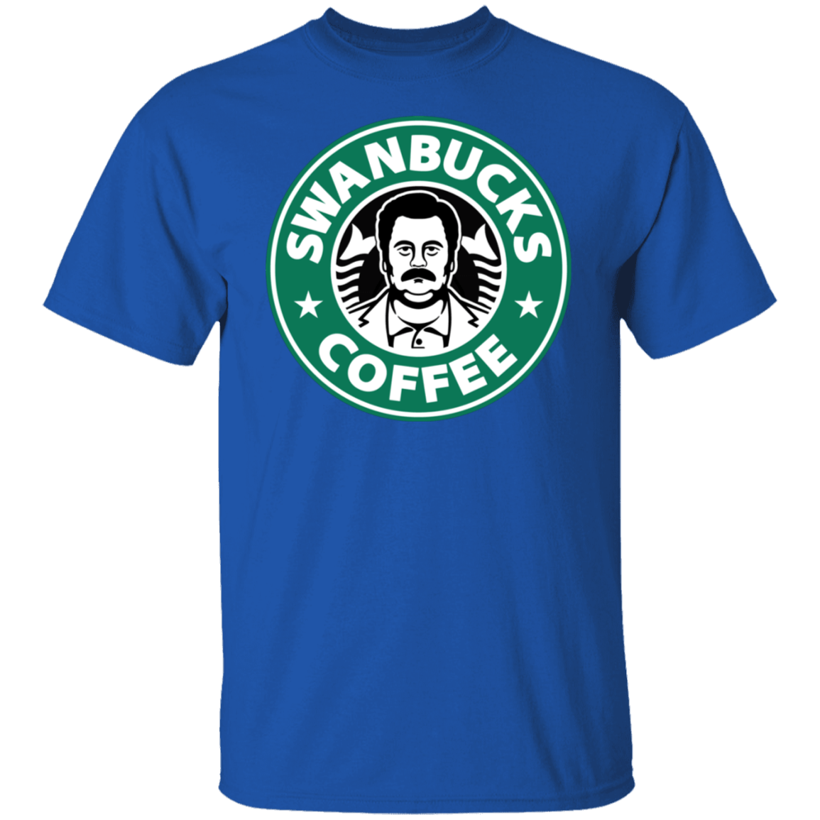T-Shirts Royal / S Swanbucks Coffee T-Shirt