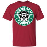 T-Shirts Cardinal / YXS Swanbucks Coffee Youth T-Shirt