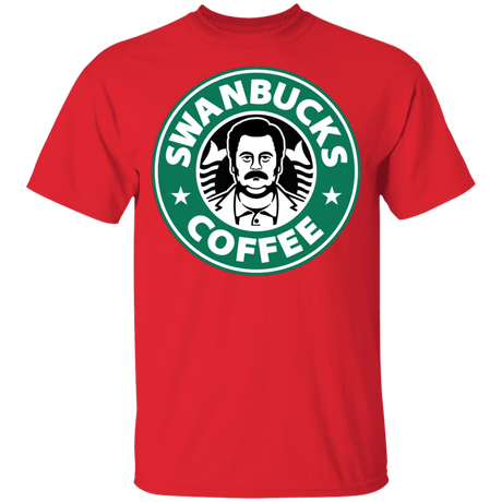 T-Shirts Red / YXS Swanbucks Coffee Youth T-Shirt