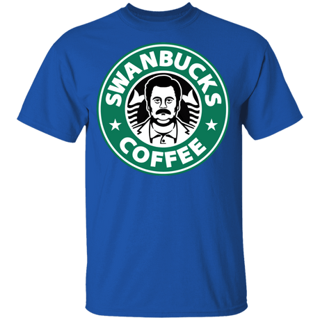 T-Shirts Royal / YXS Swanbucks Coffee Youth T-Shirt