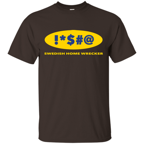 T-Shirts Dark Chocolate / Small Swearing Home Wrecker T-Shirt