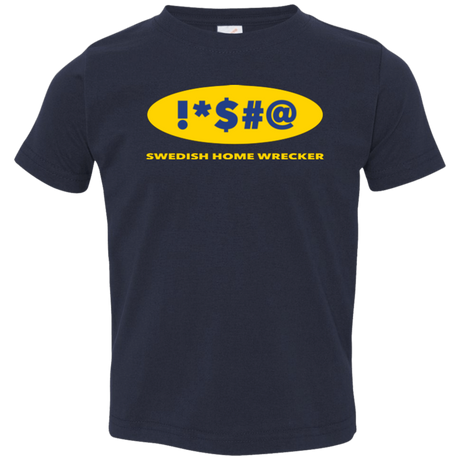 T-Shirts Navy / 2T Swearing Home Wrecker Toddler Premium T-Shirt