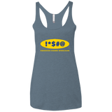 T-Shirts Indigo / X-Small Swearing Home Wrecker Women's Triblend Racerback Tank